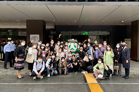 留学生 国立科学博物館・浅草探索