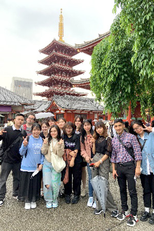 留学生 国立科学博物館・浅草探索