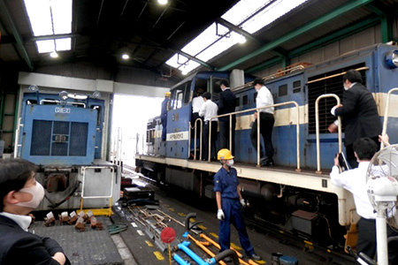 神奈川臨海鉄道 実地見学