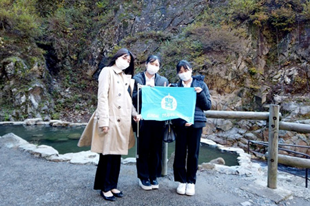 トラベル学科1年生　国内研修旅行